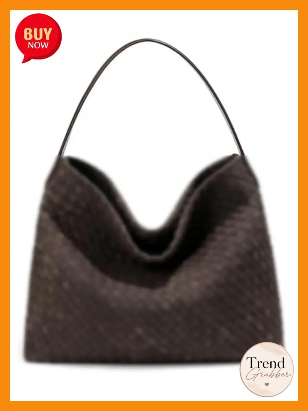 Faux Suede Woven Hobo Bag Tote Shoulder Bag Satchel Purse for Work Travel